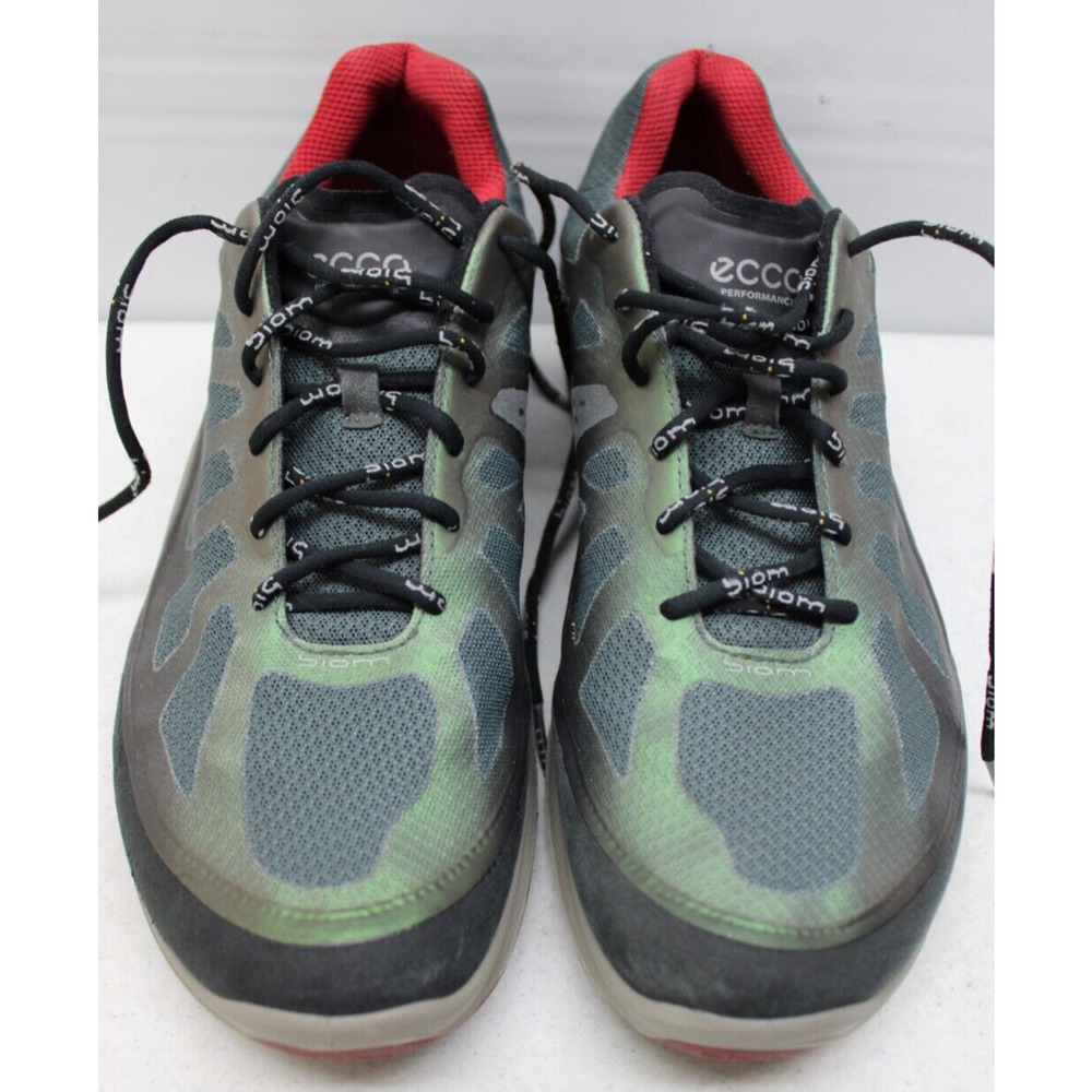 ECCO BIOM FJUEL RACER WOMEN'S 41 / 10.5 GREEN GRAY IRIDESCENT RUNNING SHOES